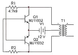 12v逆變器電路圖