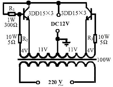 12v逆變器電路圖
