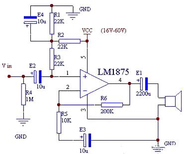 功放電路圖詳解及工作原理（十二種功放電路圖詳解）KIA MOS管