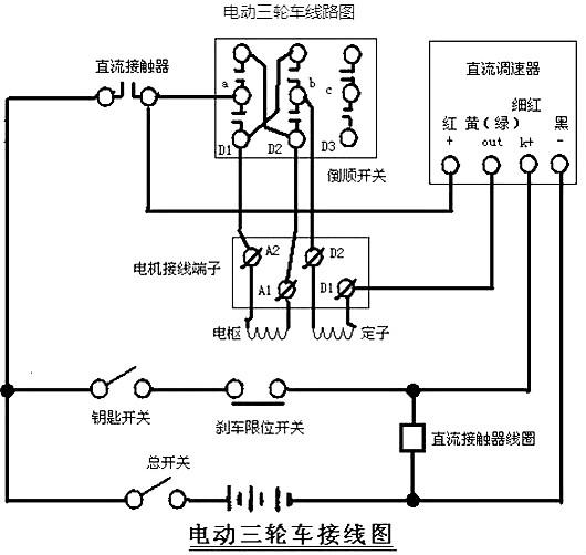 電動自行車電路圖