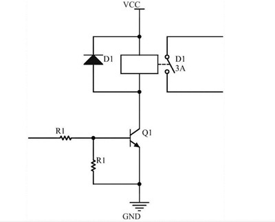 繼電器并聯二極管